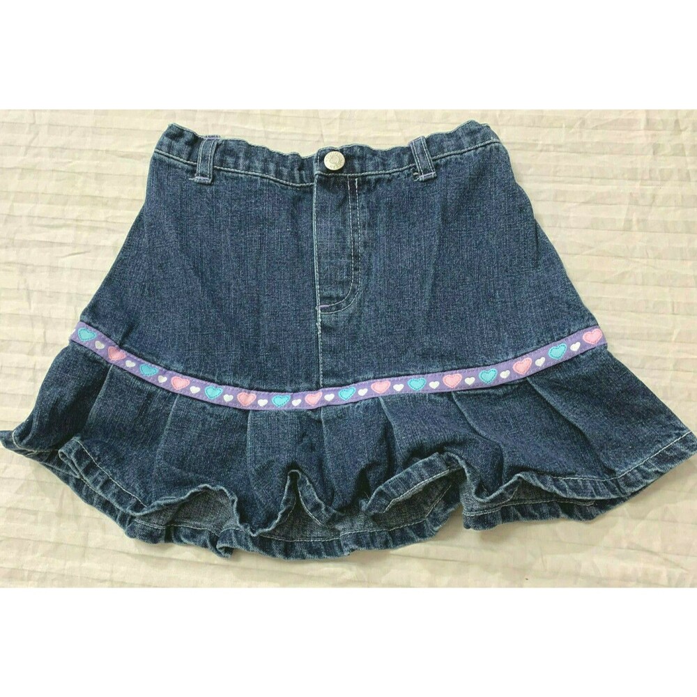 YOUNG HEARTS GIRLS JEANS SKIRT SIZE 6